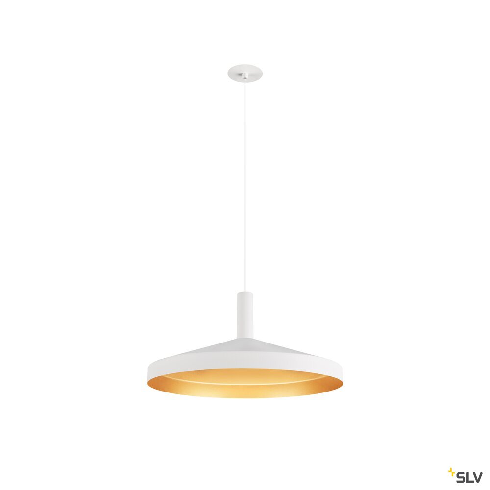 SLV LALU®, pendant light, Led Base, Mix&Match, recessed, 150cm, 9.5W, 3000K, PHASE, white 1007549