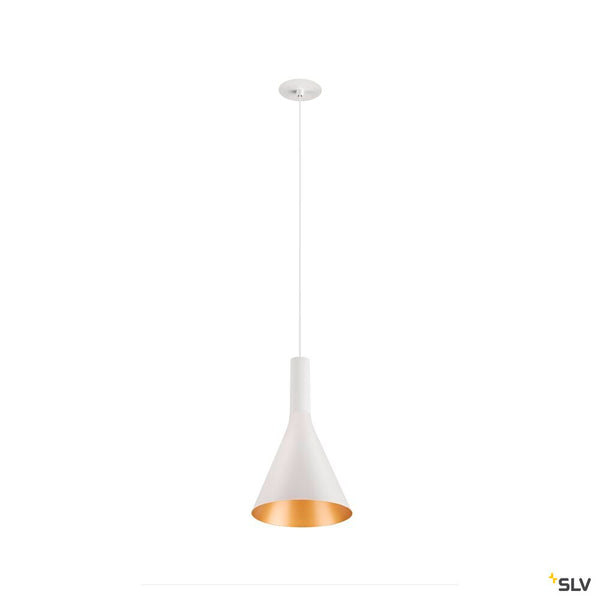 SLV LALU® CONE 15, Lampshade, Mix&Match, H:17 cm, white 1007531