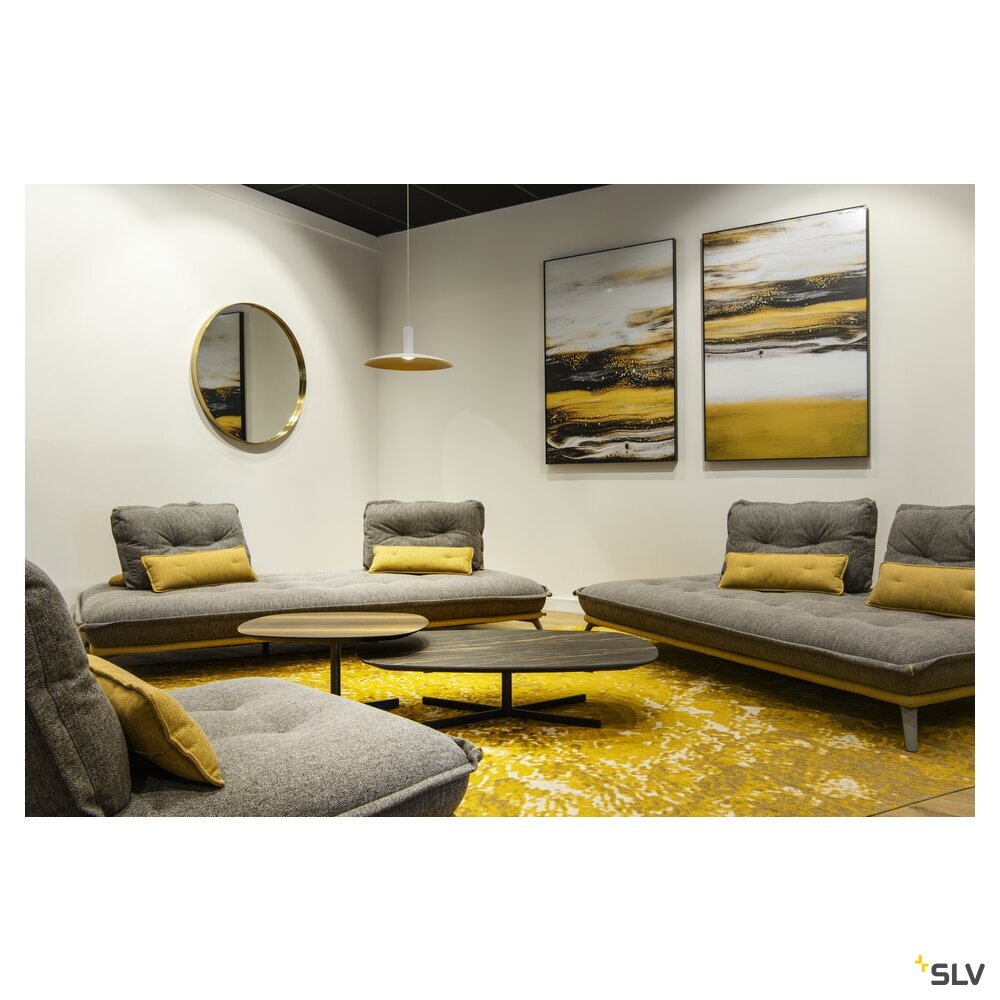 SLV LALU®, pendant light, Led Base, Mix&Match, recessed, 150cm, 9.5W, 3000K, PHASE, white 1007549