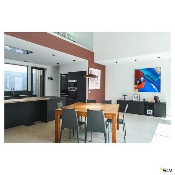 SLV LALU®, pendant light, Led Base, Mix&Match, recessed, 150cm, 9.5W, 3000K, PHASE, bronze 1007550