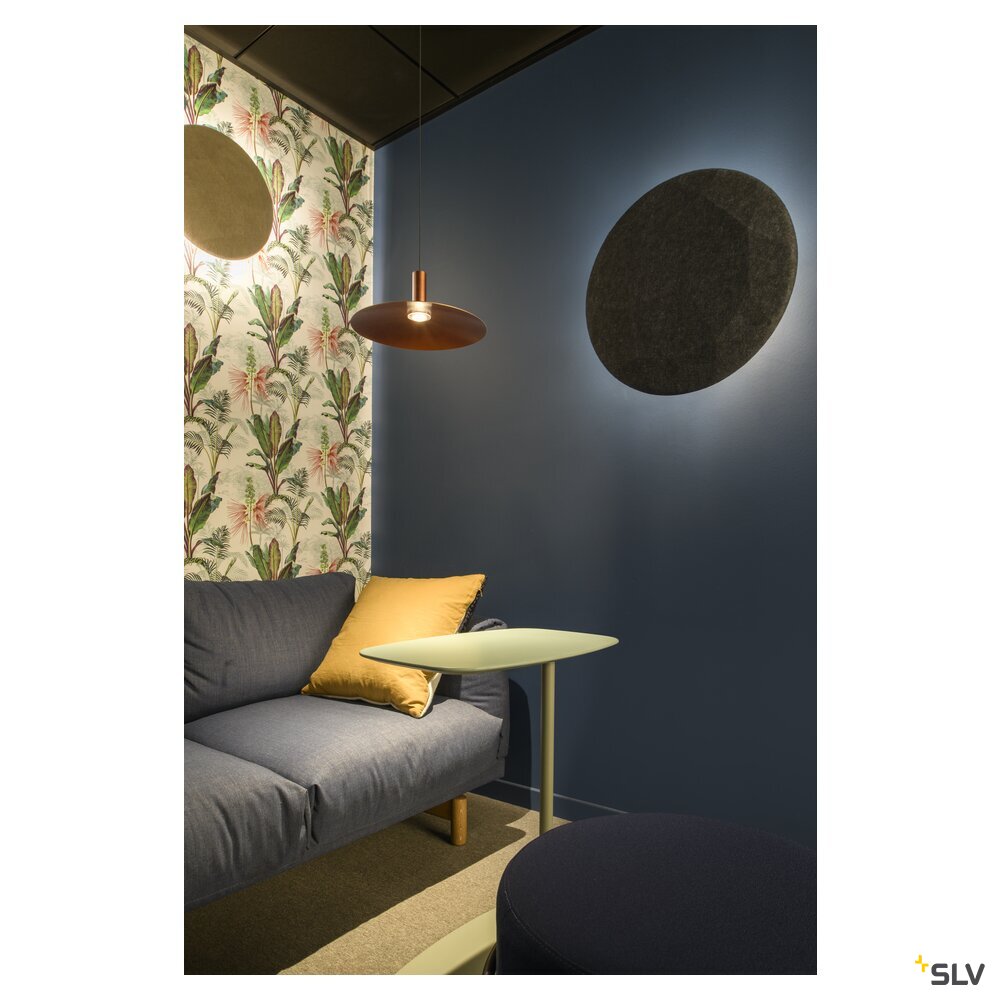 SLV LALU®, pendant light, Led Base, Mix&Match, recessed, 150cm, 9.5W, 3000K, PHASE, bronze 1007550