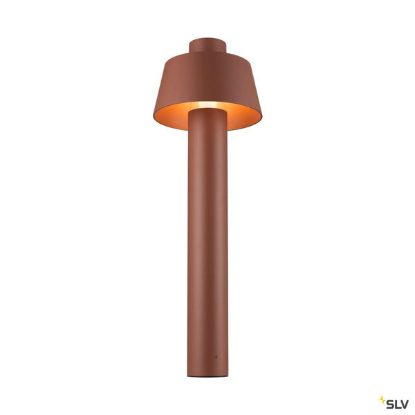 SLV PHOTONI 75, free-standing lamp, E27, 13W, rust 1007580