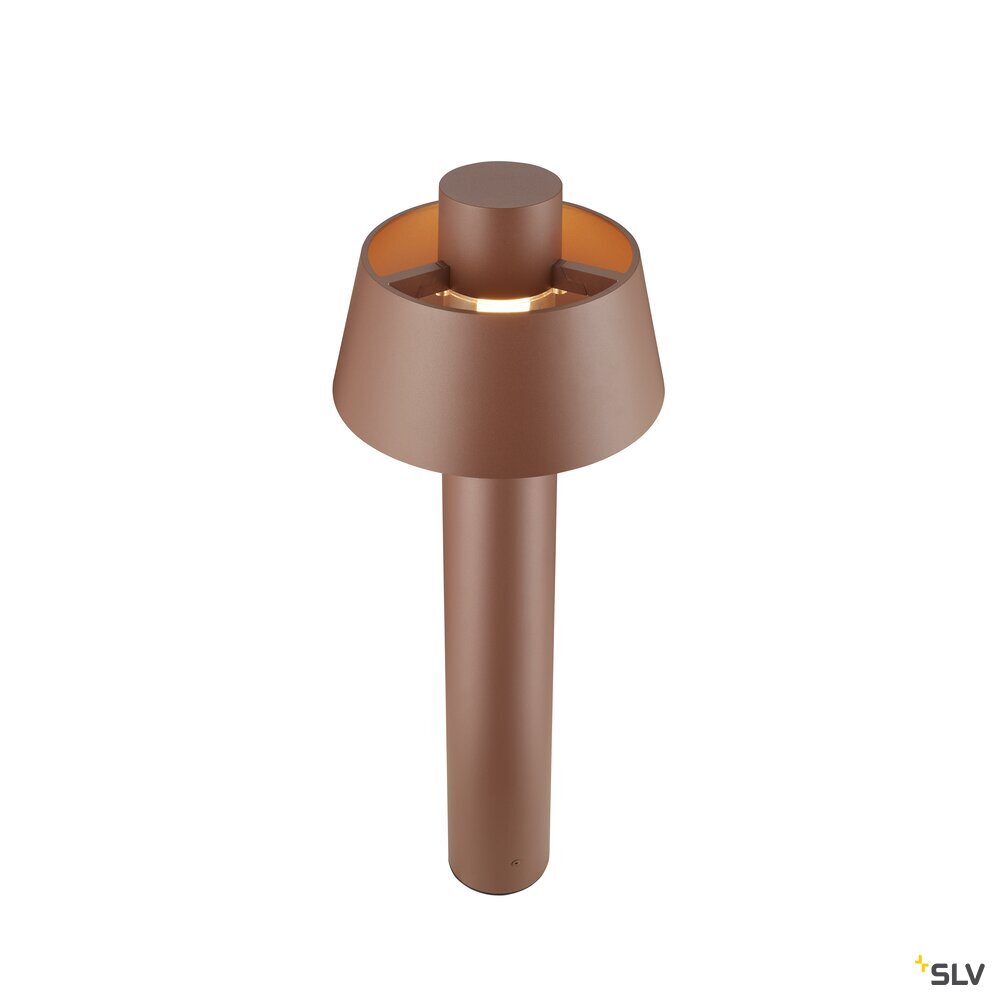 SLV PHOTONI 75, free-standing lamp, E27, 13W, rust 1007580