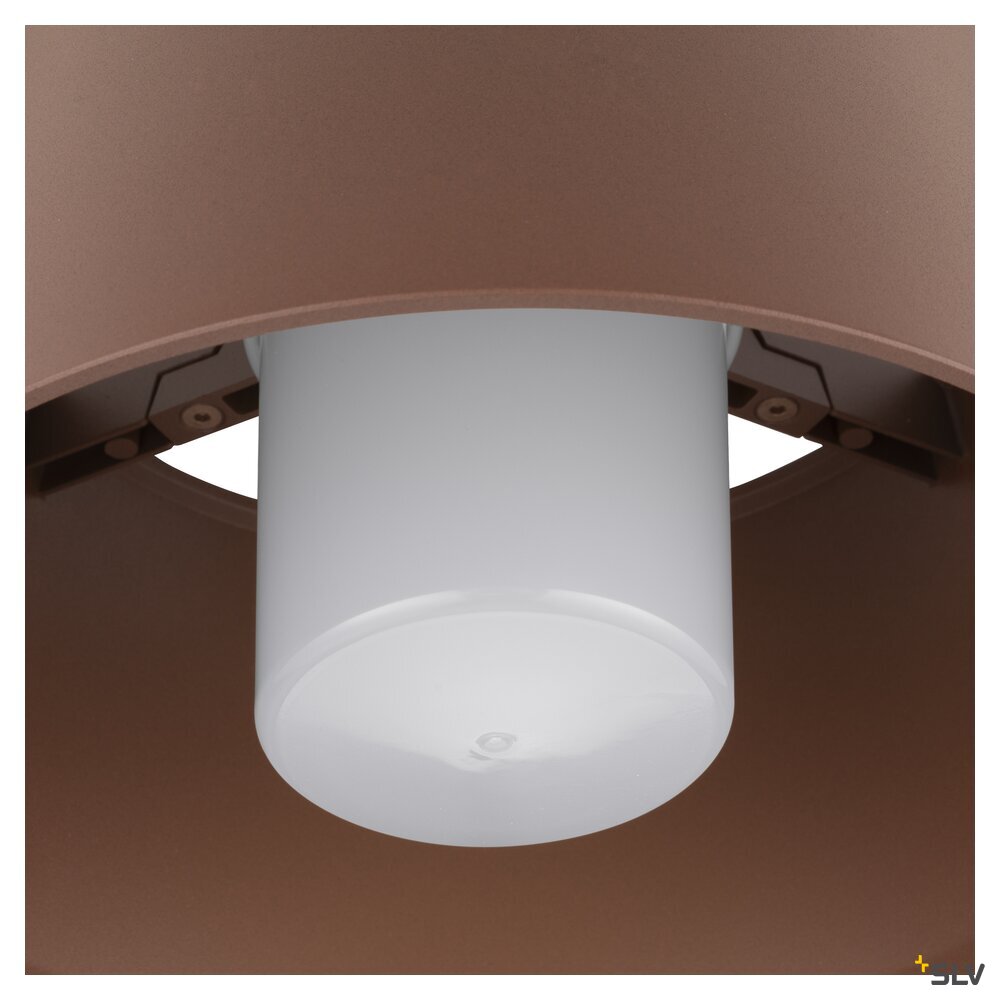 SLV PHOTONI, ceiling-mounted light, conical, 1x max. 13W, E27, rust 1007582