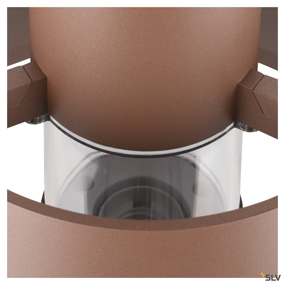 SLV PHOTONI 45, free-standing lamp, E27, 13W, rust 1007583