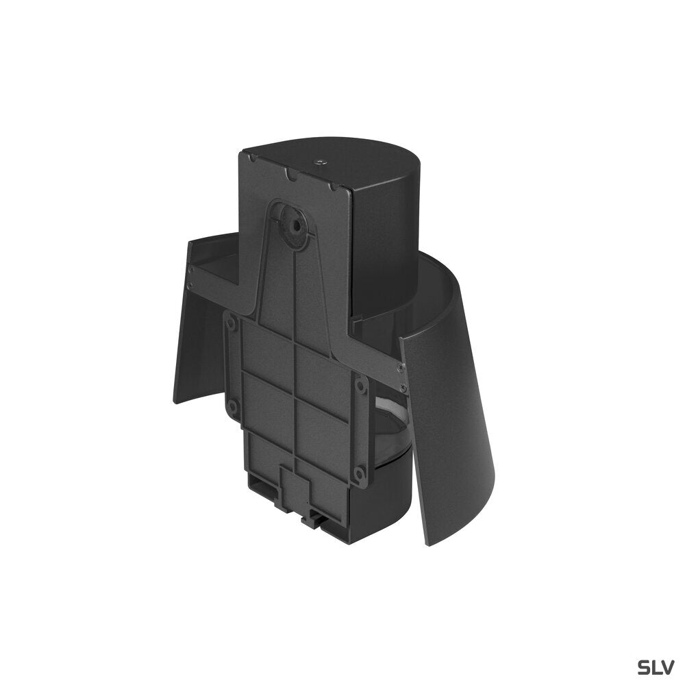SLV PHOTONI, wall-mounted light, conical, 1x max. 13W, E27, black 1007585