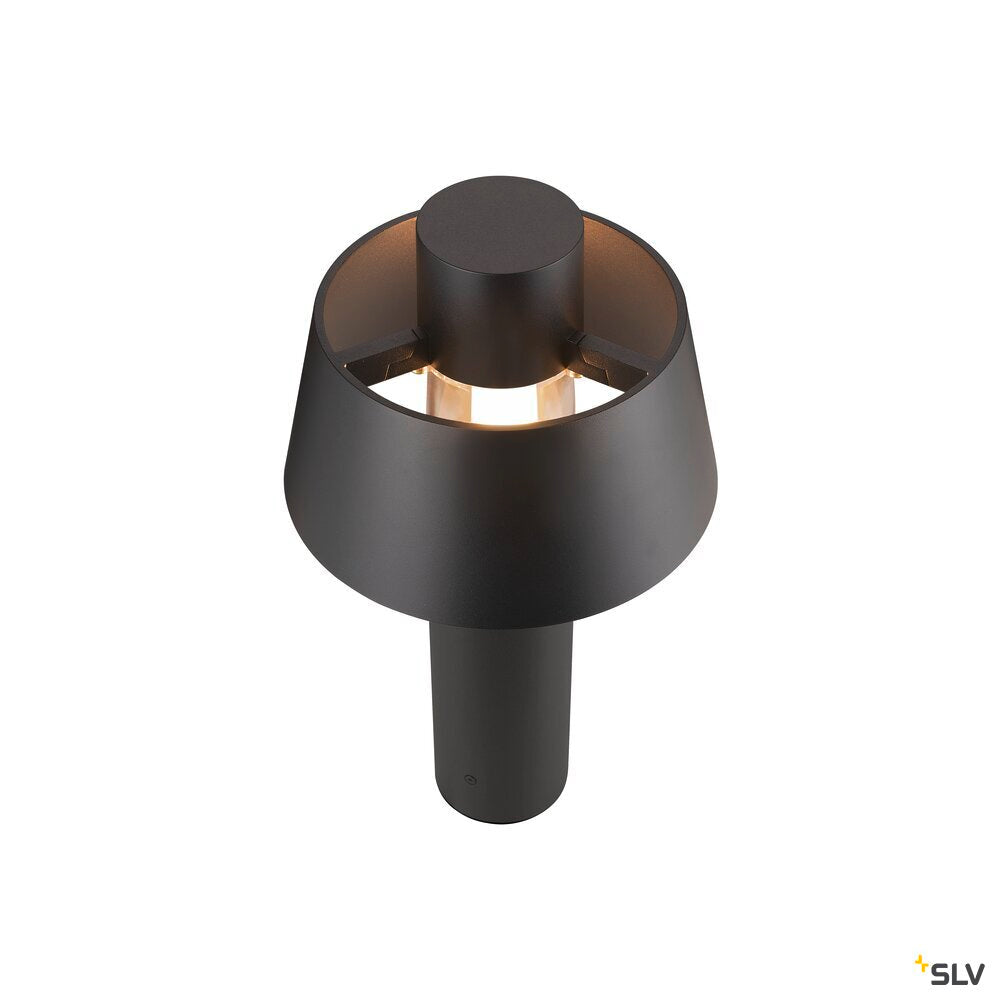 SLV PHOTONI 45, free-standing lamp, E27, 13W, black 1007587