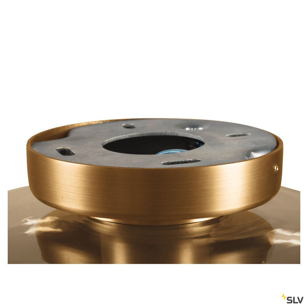 SLV PANTILO ROPE 19, wall and ceiling-mounted light, cylindrical, 1x max. 15W E27, gold 1007592