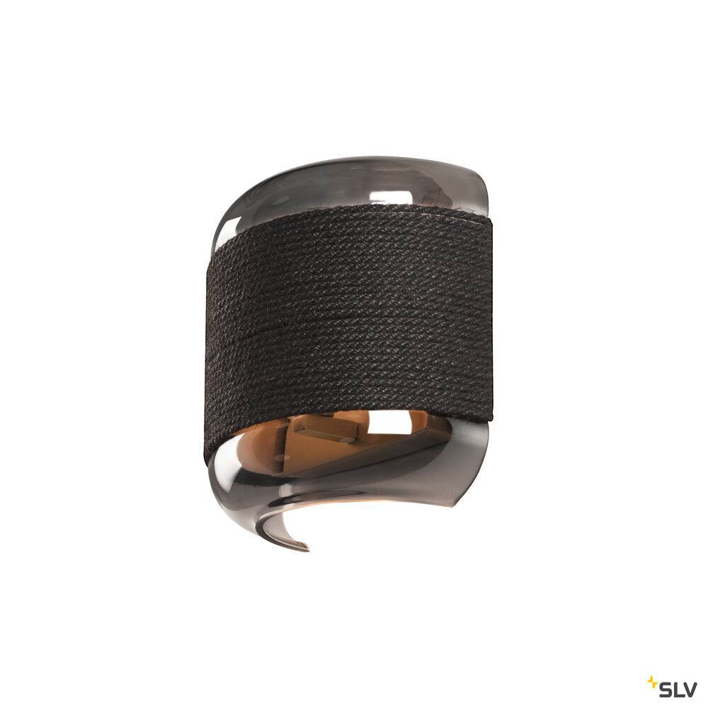SLV PANTILO ROPE, wall-mounted light, other, 1x max. 15W G9, silver 1007594