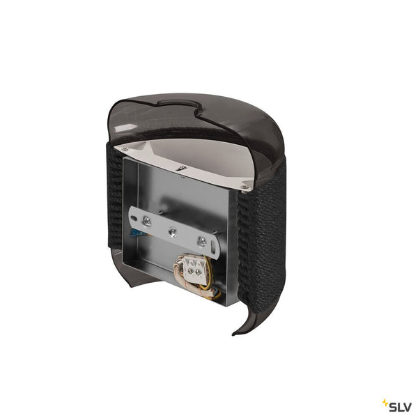 SLV PANTILO ROPE, wall-mounted light, other, 1x max. 15W G9, silver 1007594