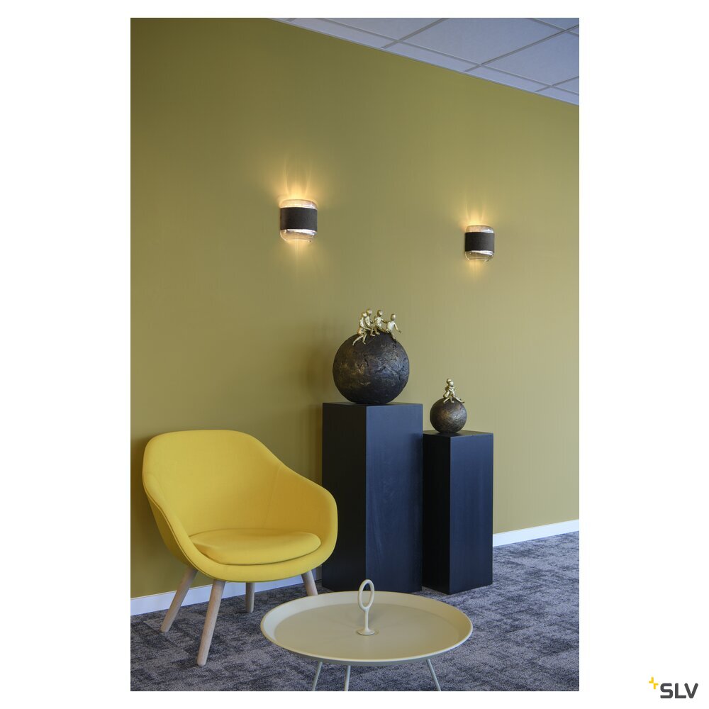 SLV PANTILO ROPE, wall-mounted light, other, 1x max. 15W G9, silver 1007594