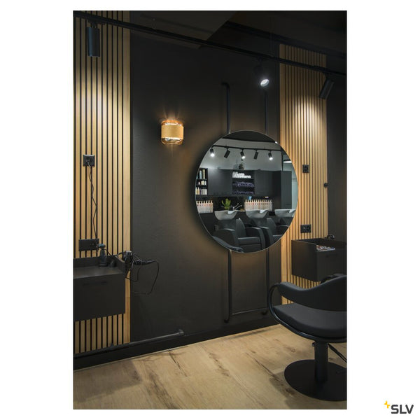 SLV PANTILO ROPE, wall-mounted light, other, 1x max. 15W G9, gold 1007595