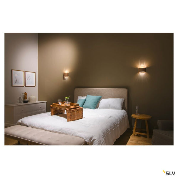 SLV PANTILO ROPE, wall-mounted light, other, 1x max. 15W G9, gold 1007595