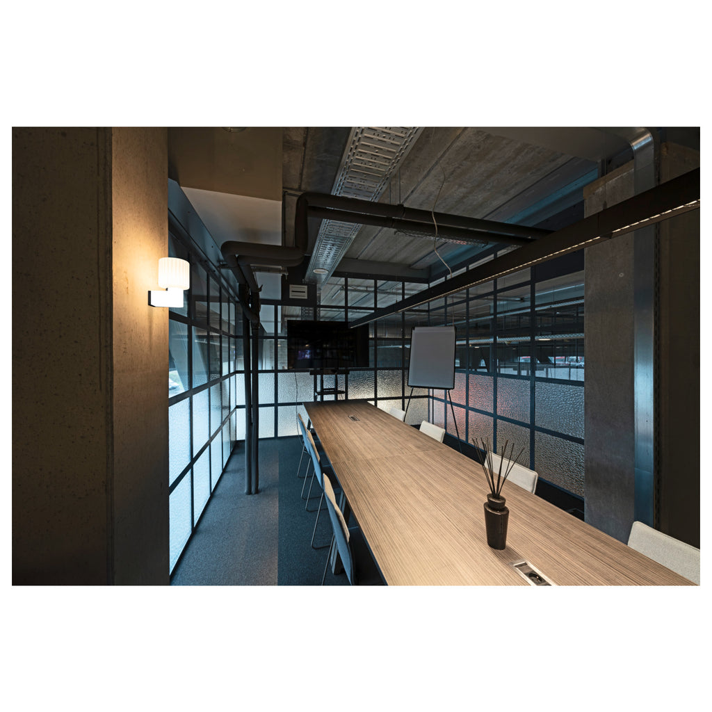SLV VARYT glass shade, pleated 1007860