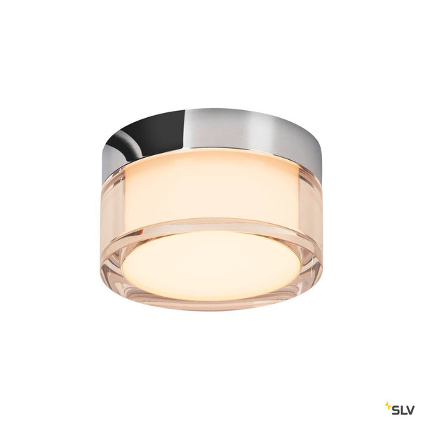 SLV CYFT, wall- and ceiling-mounted light, 2700/3000/4000K, 6.5W, PHASE, black 1007608