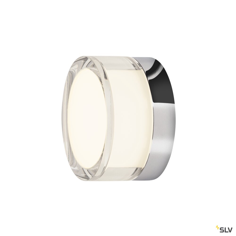 SLV CYFT, wall- and ceiling-mounted light, 2700/3000/4000K, 6.5W, PHASE, black 1007608