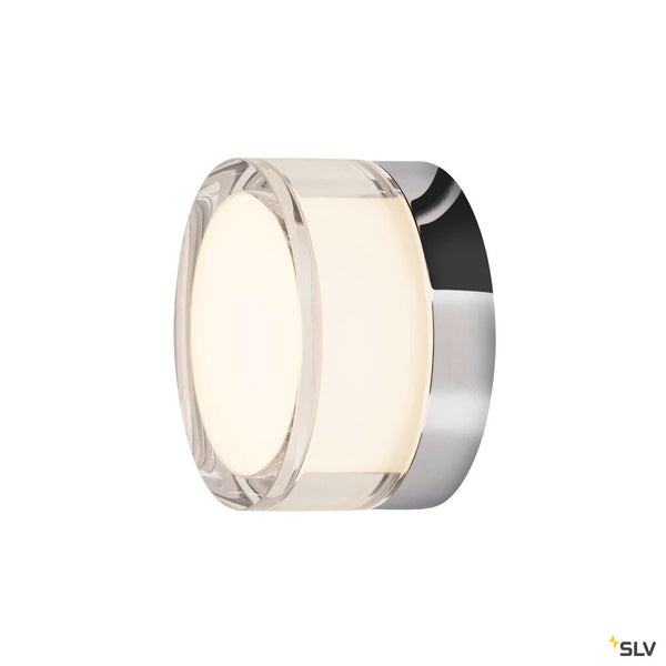SLV CYFT, wall- and ceiling-mounted light, 2700/3000/4000K, 6.5W, PHASE, black 1007608