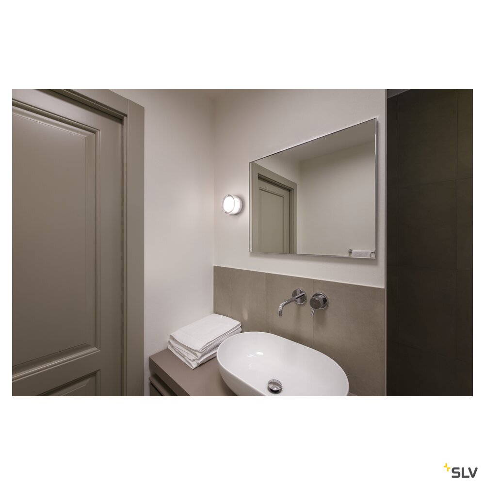 SLV CYFT, wall- and ceiling-mounted light, 2700/3000/4000K, 6.5W, PHASE, black 1007608