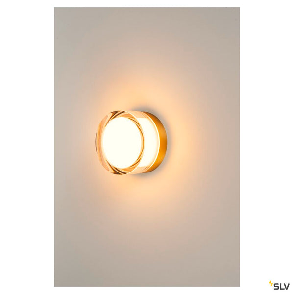 SLV CYFT, wall- and ceiling-mounted light, 2700/3000/4000K, 6.5W, PHASE, black 1007608