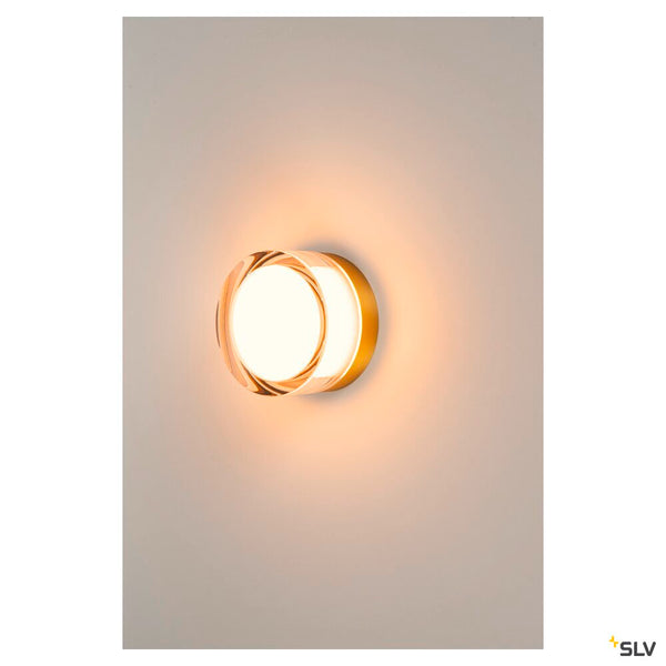 SLV CYFT, wall- and ceiling-mounted light, 2700/3000/4000K, 6.5W, PHASE, black 1007608
