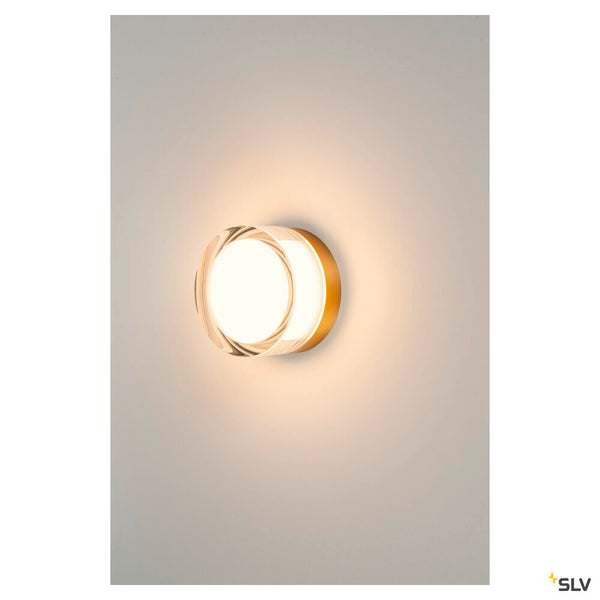 SLV CYFT, wall- and ceiling-mounted light, 2700/3000/4000K, 6.5W, PHASE, black 1007608