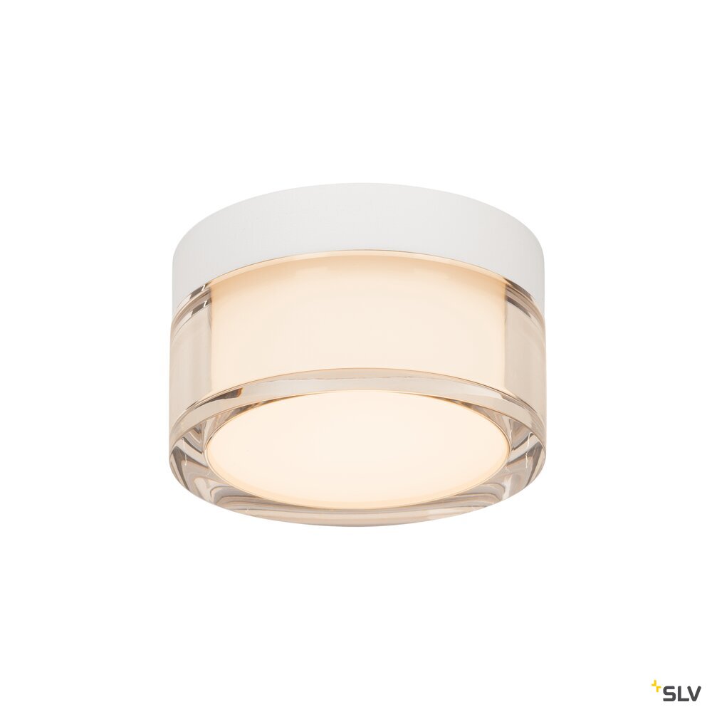 SLV CYFT, wall- and ceiling-mounted light, 2700/3000/4000K, 6.5W, PHASE, black 1007608