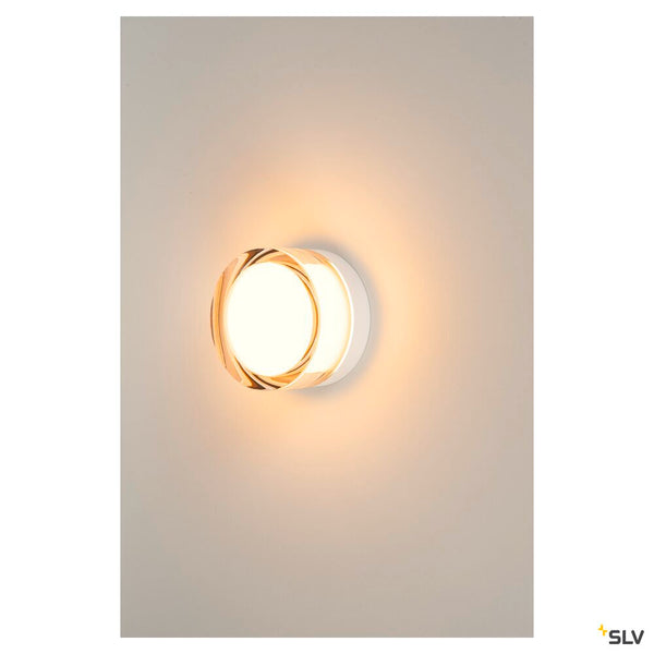 SLV CYFT, wall- and ceiling-mounted light, 2700/3000/4000K, 6.5W, PHASE, black 1007608