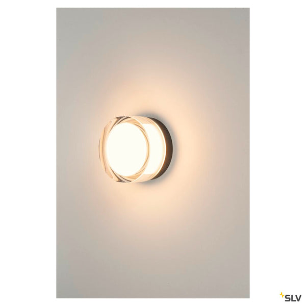 SLV CYFT, wall- and ceiling-mounted light, 2700/3000/4000K, 6.5W, PHASE, black 1007608