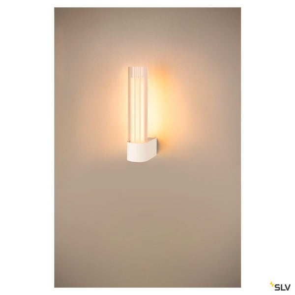 SLV LYGANT single, wall-mounted light, 3000K, 8W, white 1007613
