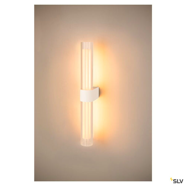 SLV LYGANT double, wall-mounted light, 3000K, 11W, white 1007617