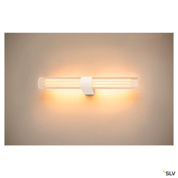 SLV LYGANT double, wall-mounted light, 3000K, 11W, white 1007617
