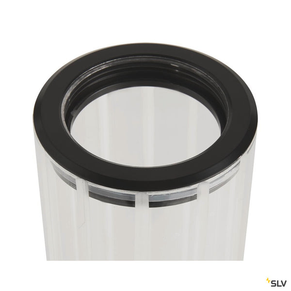 SLV LYGANT double, wall-mounted light, 3000K, 11W, black 1007618