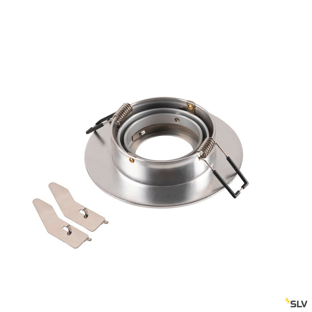 SLV NEW TRIA® 75 XL, ceiling installation ring, D: 11 H: 2.6 cm, IP20, aluminium 1007632