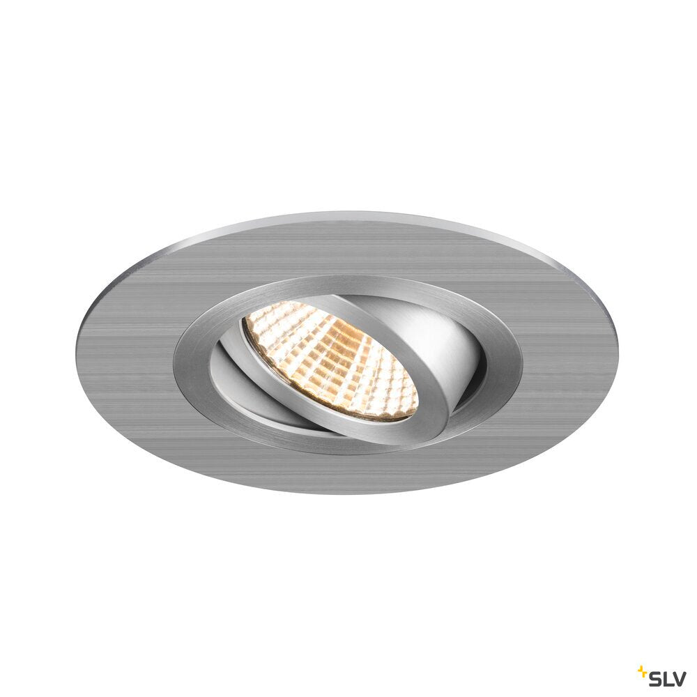 SLV NEW TRIA® 75 XL, ceiling installation ring, D: 11 H: 2.6 cm, IP20, aluminium 1007632
