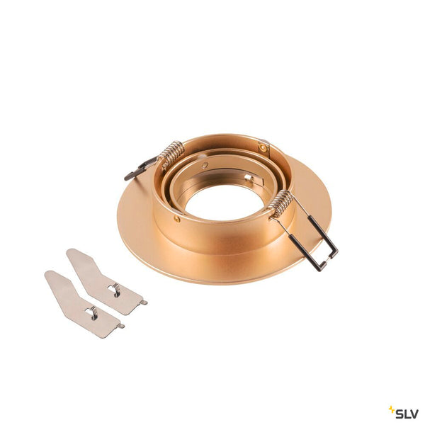 SLV NEW TRIA® 75 XL, ceiling installation ring, D: 11 H: 2.6 cm, IP20, rose gold 1007633