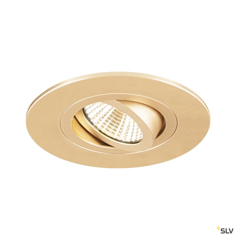 SLV NEW TRIA® 75 XL, ceiling installation ring, D: 11 H: 2.6 cm, IP20, rose gold 1007633