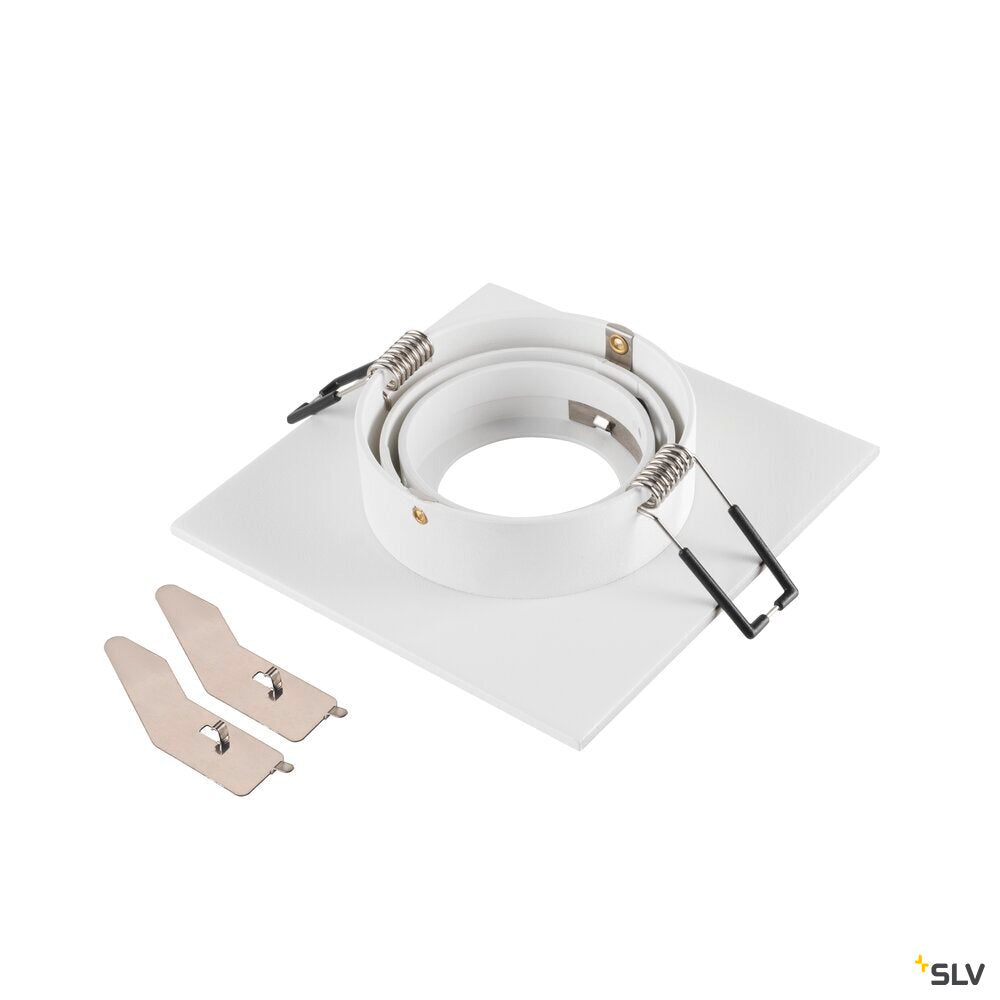 SLV NEW TRIA® 75 XL, ceiling installation ring, L: 11 W: 11 H: 2.6 cm, white 1007634
