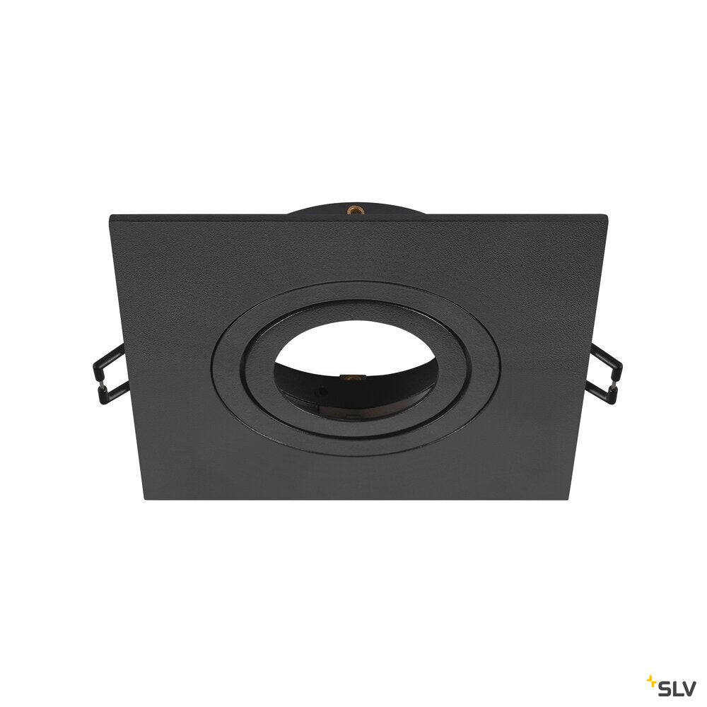 SLV NEW TRIA® 75 XL, ceiling installation ring, L: 11 W: 11 H: 2.6 cm, black 1007635