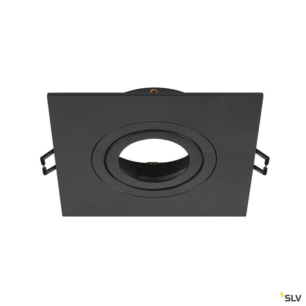SLV NEW TRIA® 75 XL, ceiling installation ring, L: 11 W: 11 H: 2.6 cm, black 1007635