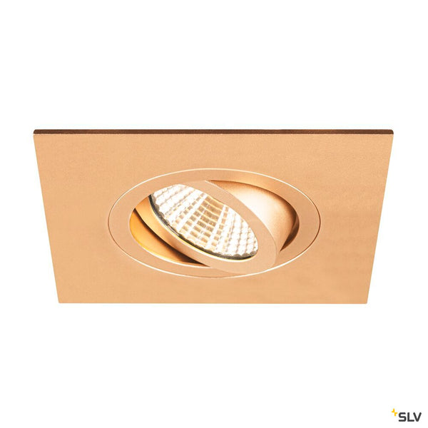 SLV NEW TRIA® 75 XL, ceiling installation ring, L: 11 W: 11 H: 2.6 cm, rose gold 1007637