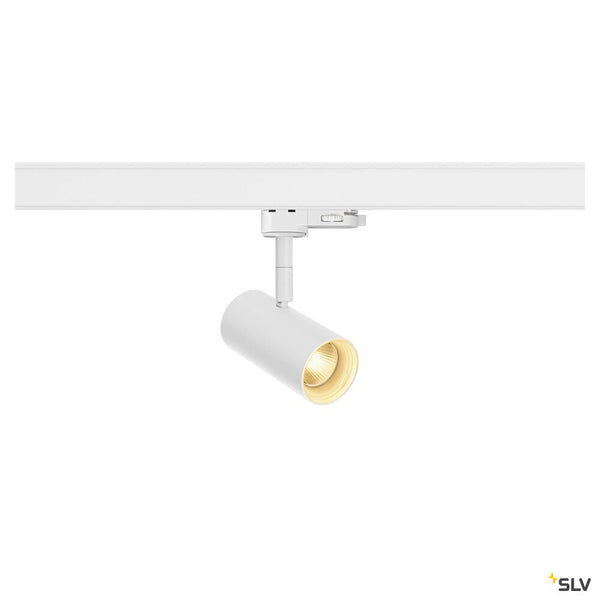SLV NOBLO Track SPOT, 3 circuit 4000K, 6W, trailing-edge dimmable, 32°, white 1007649