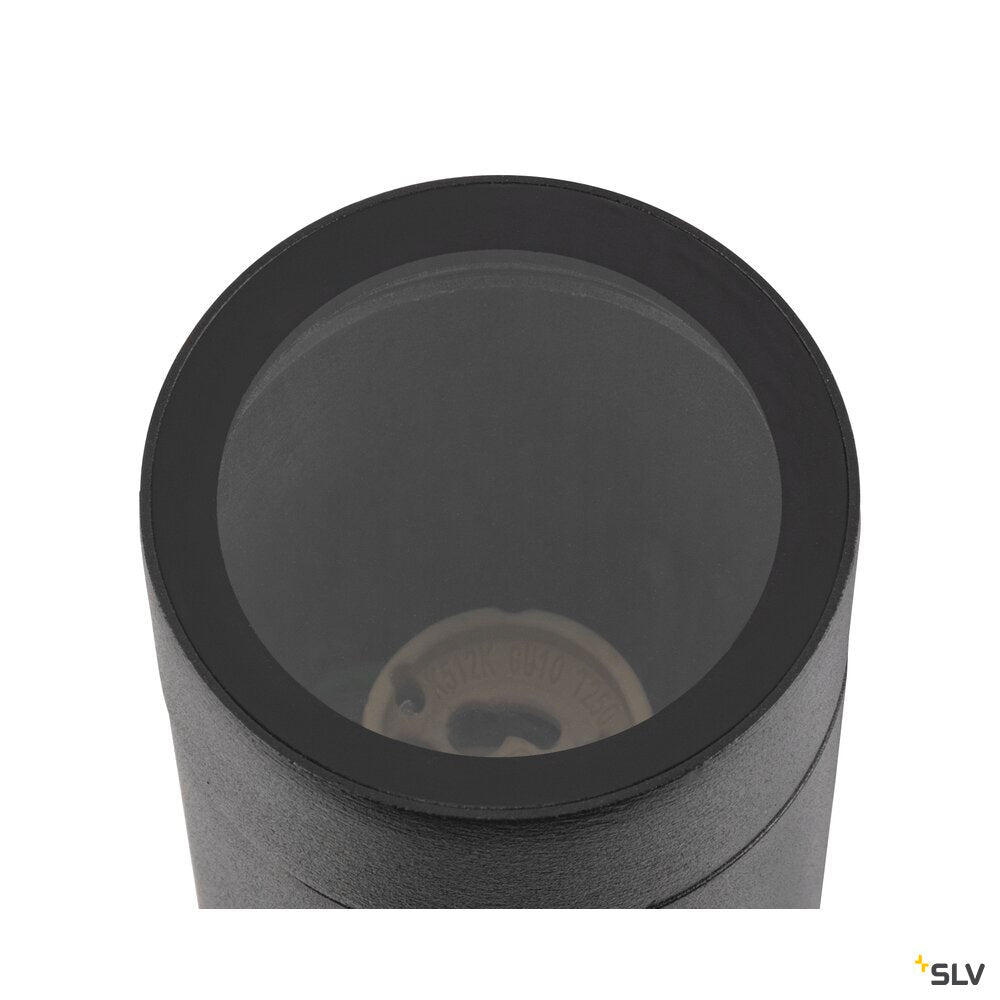 SLV S-TUBE 75, free-standing lamp, GU10, 10W, black 1007652