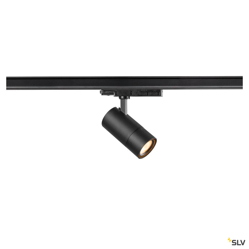 SLV Trackspot V 3Ph. 10/15/20W CCT  24°-60 Degree Zoom Track Light black 1007655