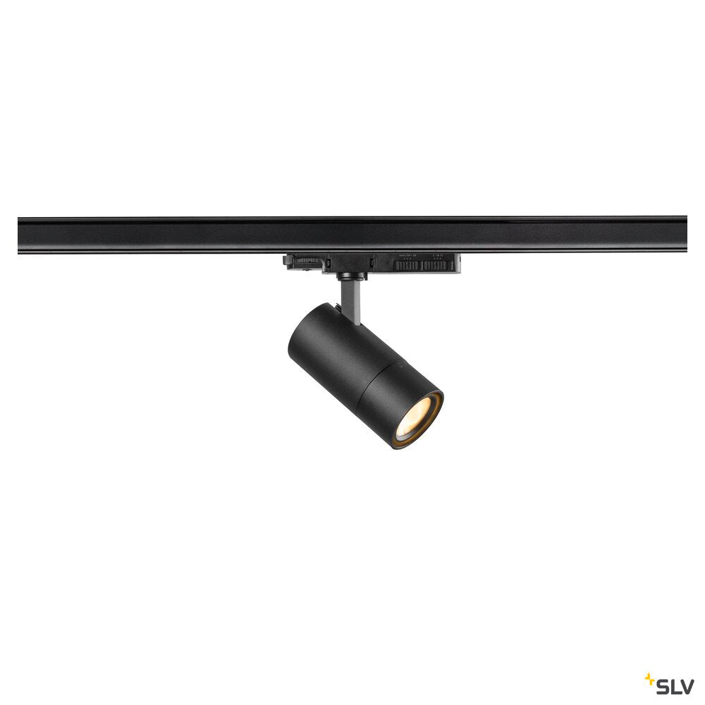 SLV Trackspot V 3Ph. 10/15/20W CCT  24°-60 Degree Zoom Track Light black 1007655