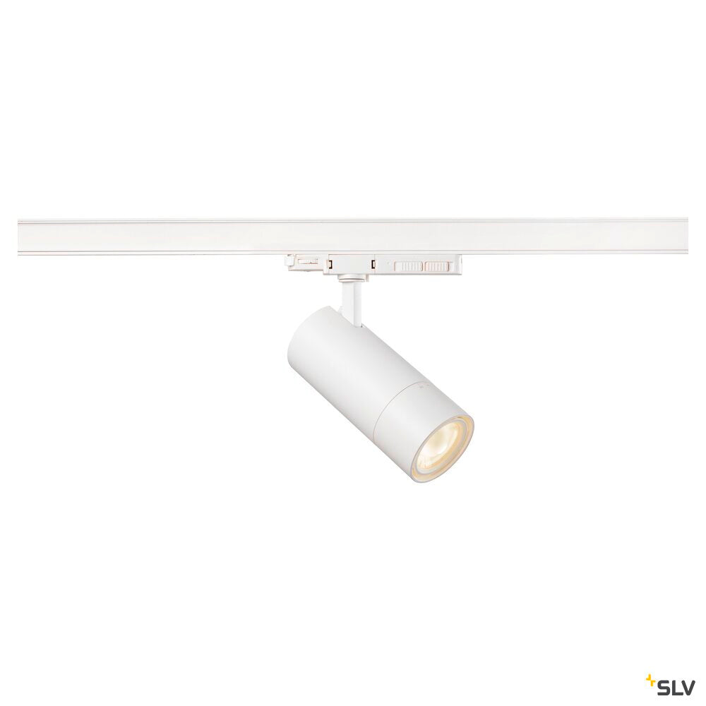 SLV Trackspot V 3Ph. 25/30/35W CCT 24°-60° Zoom Track Light white 1007656