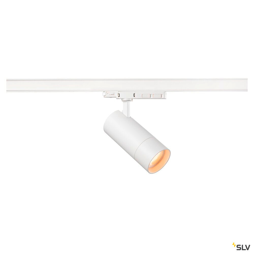 SLV Trackspot V 3Ph. 25/30/35W CCT 24°-60° Zoom Track Light white 1007656