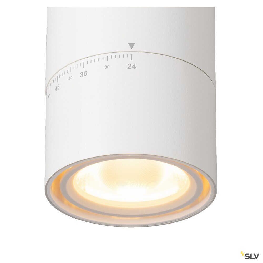 SLV Trackspot V 3Ph. 25/30/35W CCT 24°-60° Zoom Track Light white 1007656