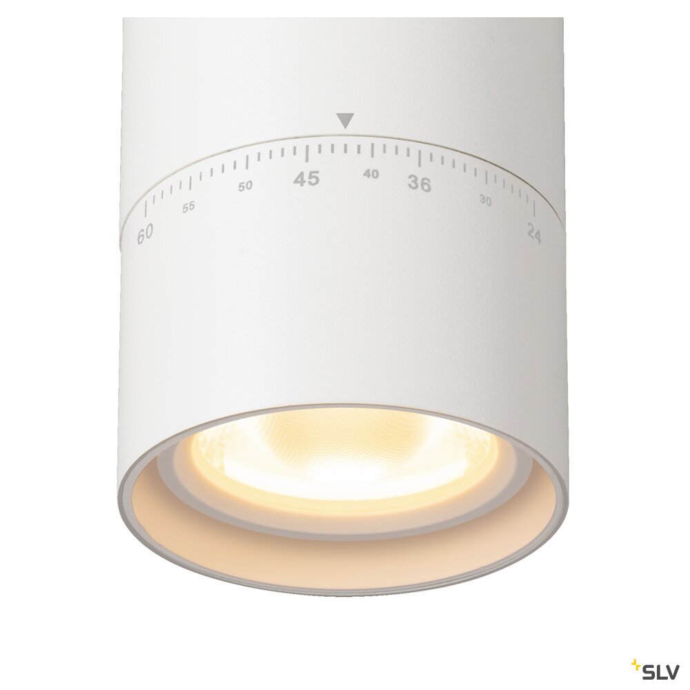 SLV Trackspot V 3Ph. 25/30/35W CCT 24°-60° Zoom Track Light white 1007656