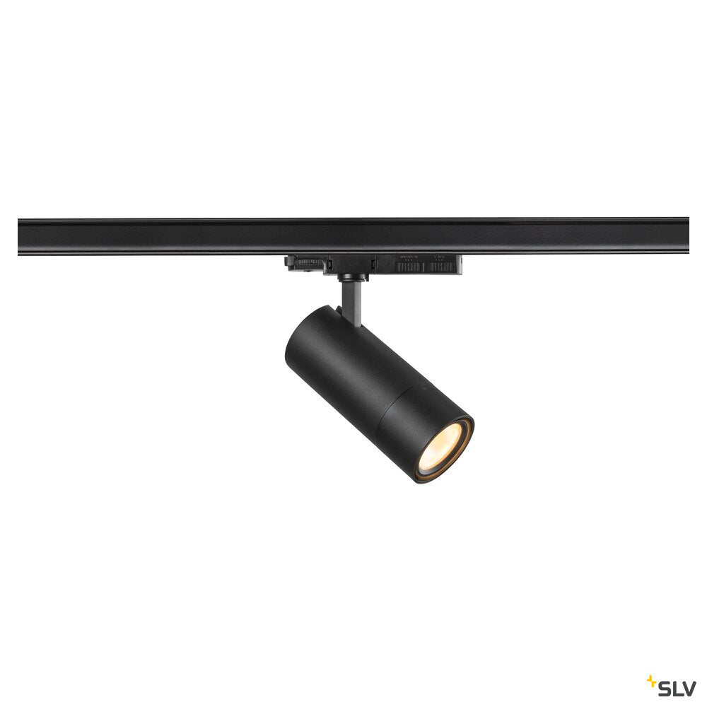 SLV Trackspot V 3Ph. 25/30/35W CCT 24°-60° Zoom Track Light black 1007657