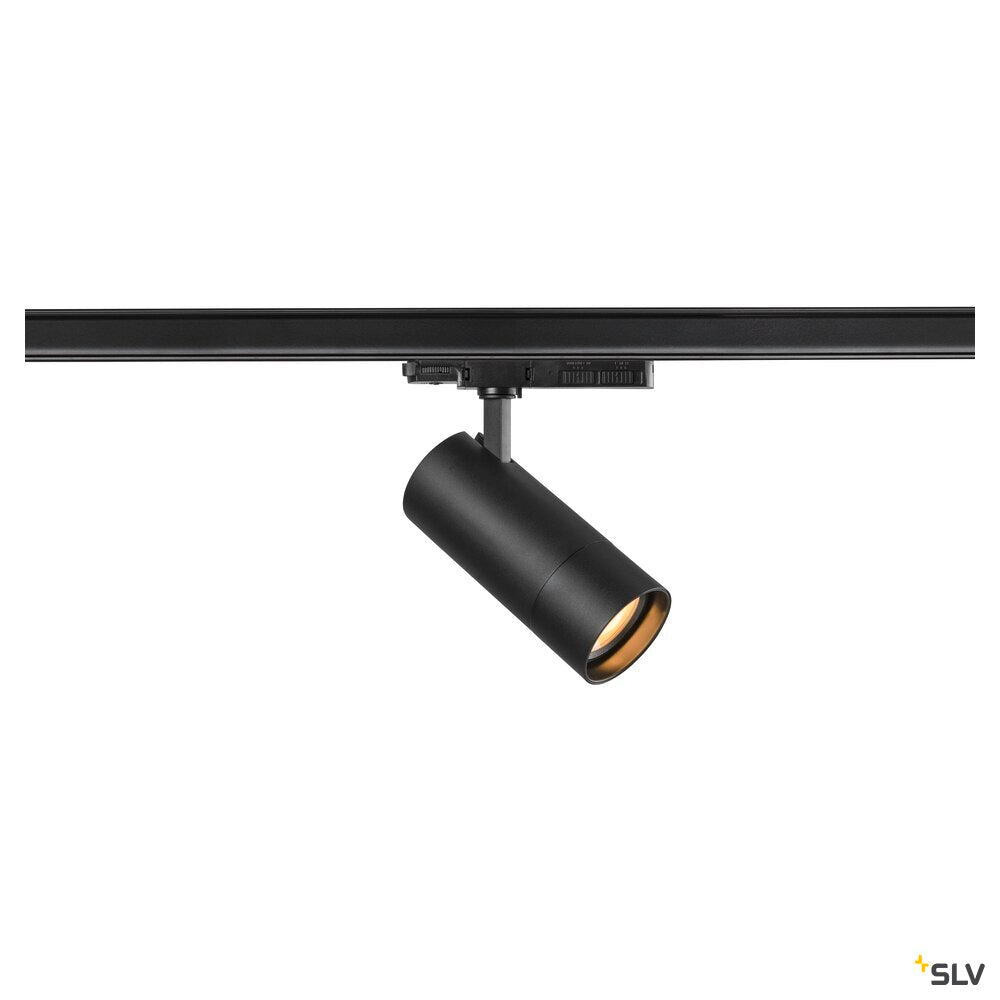 SLV Trackspot V 3Ph. 25/30/35W CCT 24°-60° Zoom Track Light black 1007657